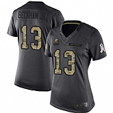 Women Nike Raiders 13 Odell Beckham Jr Black Camo Salute to Service Limited Jersey Dzhi,baseball caps,new era cap wholesale,wholesale hats